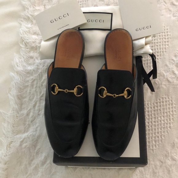 GUCCI PRINCETOWN MULES - Picture 10 of 16